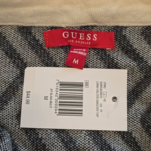 NWT GUESS Halter Sweater Size M - Picture 8 of 9
